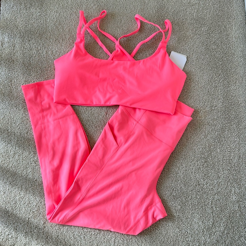 Fabletics Sports Bra and PureLuxe Leggings Set